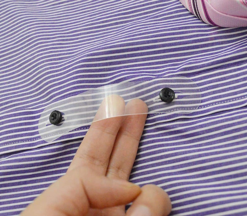 WINGKIND مشابك ربطات العنق غير المرئية من WINGKIND، بديل رائع لمشابك الرباط أو قضبان الرباط (عبوة من 10)  - Image 5